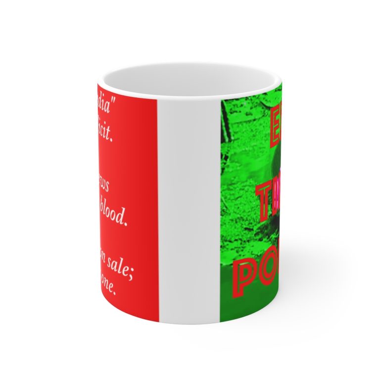 End Times Poetry - Shampoo On Sale Mug - 11oz - Image 2