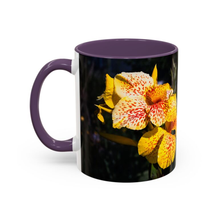Vibrant Floral Accent Coffee Mug, Botanical Art Mug, Floral Gift for Friends, Colorful Coffee Cup, Nature Lover's Drinkware - Image 13