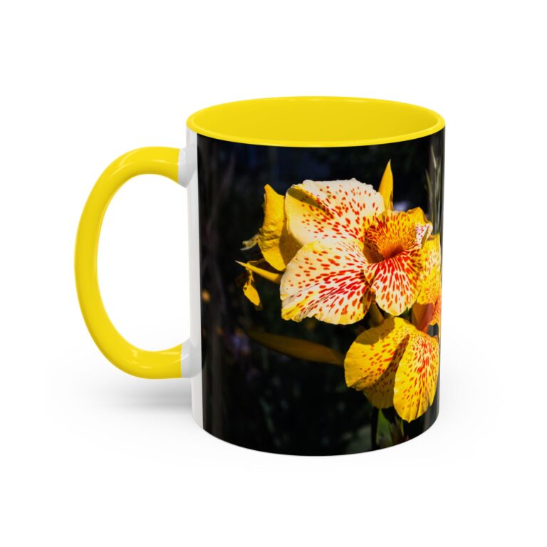 Vibrant Floral Accent Coffee Mug, Botanical Art Mug, Floral Gift for Friends, Colorful Coffee Cup, Nature Lover's Drinkware - Image 14