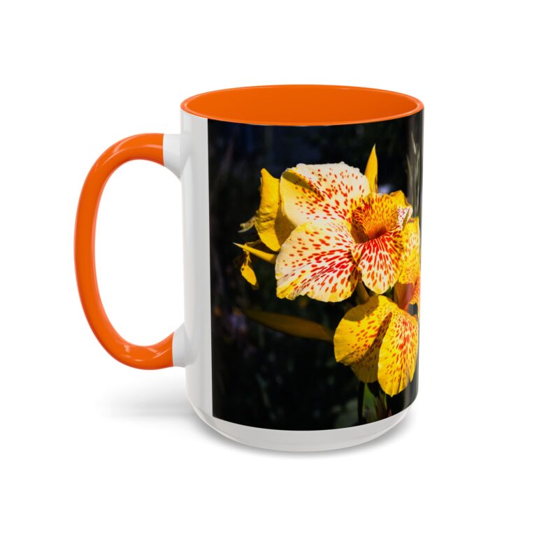 Vibrant Floral Accent Coffee Mug, Botanical Art Mug, Floral Gift for Friends, Colorful Coffee Cup, Nature Lover's Drinkware - Image 15